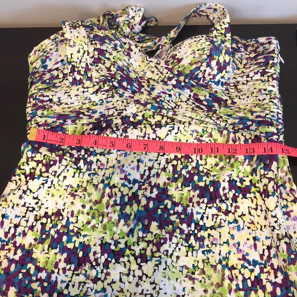 EUC Silk blend Bebe halter top - Picture 9 of 10